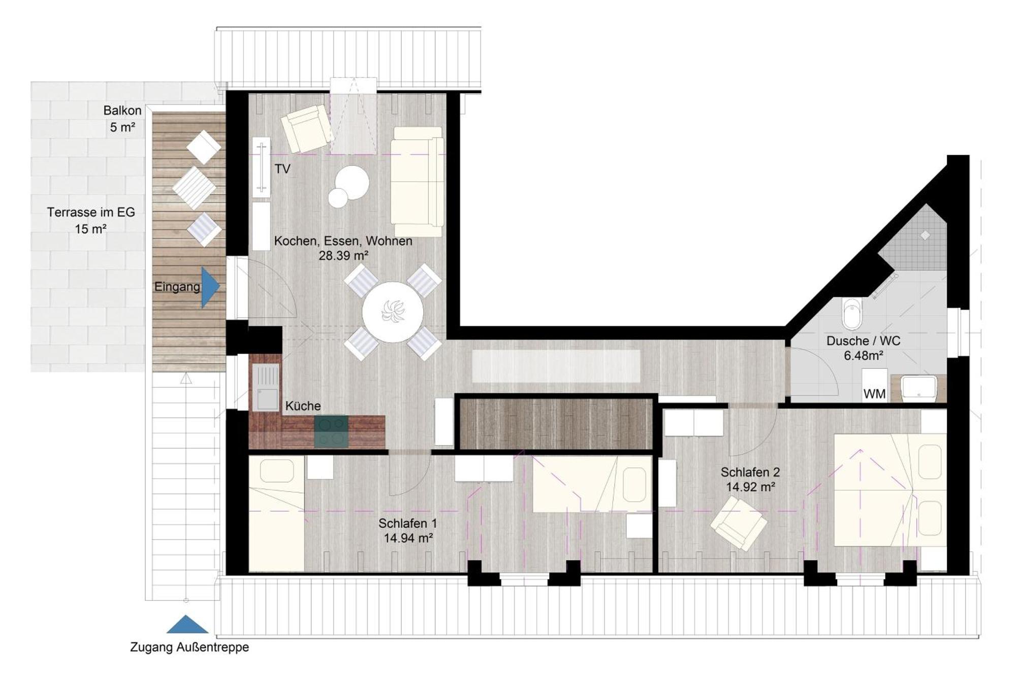 Ferienwohnung Louise Dreschvitz Esterno foto